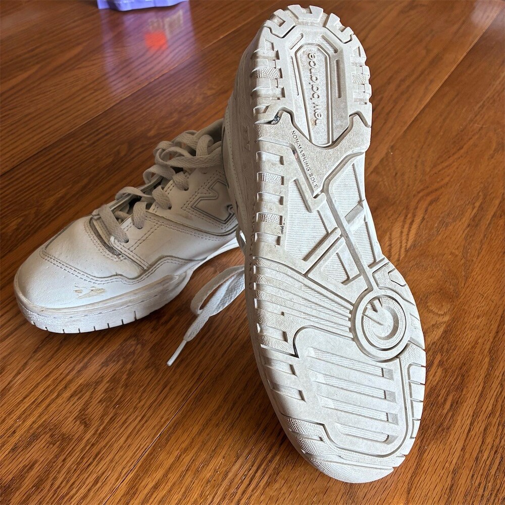New Balance 550 Low Top Sneakers Unisex White Lace Up Retro - Picture 3 of 7